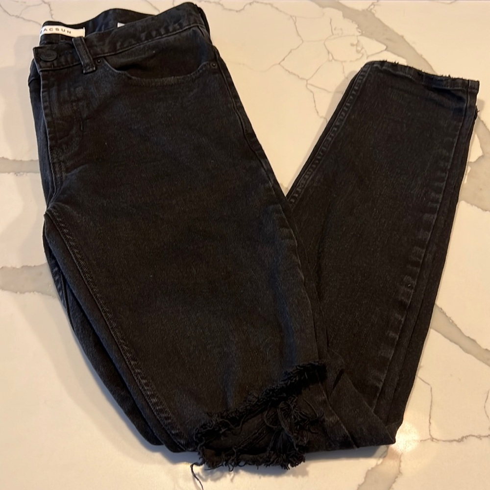 Mens black jeans